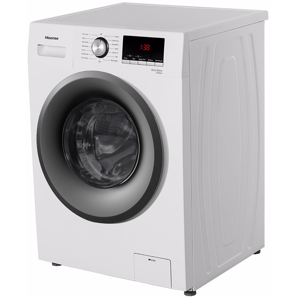 Hisense HWFM8012 8kg Front Load Washer- The Appliance Guys