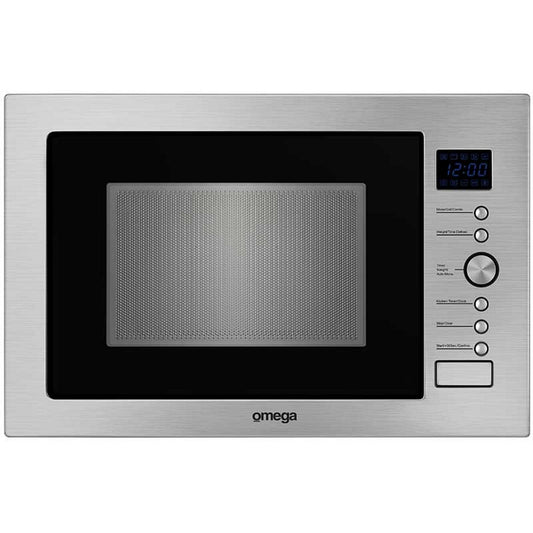 Omega OMW34X 34L Built-In Microwave with Grill - The Appliance Store