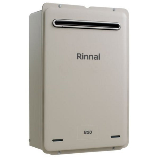 Rinnai B20L50A 20L Dune Builders B20 50°C LPG Continuous Flow Hot Water System - The Appliance Guys