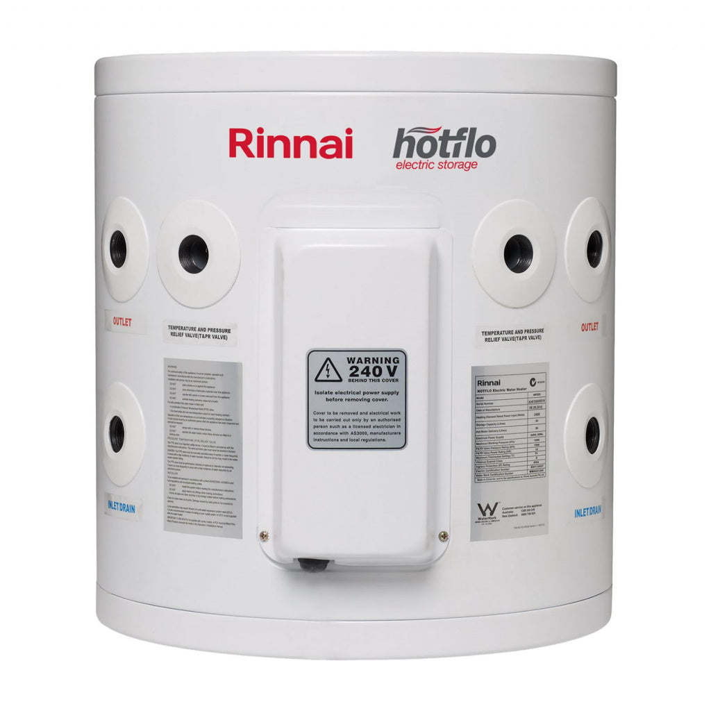 Rinnai EHF25S36 25L Hotflo Electric Storage Hot Water System - The Appliance Guys