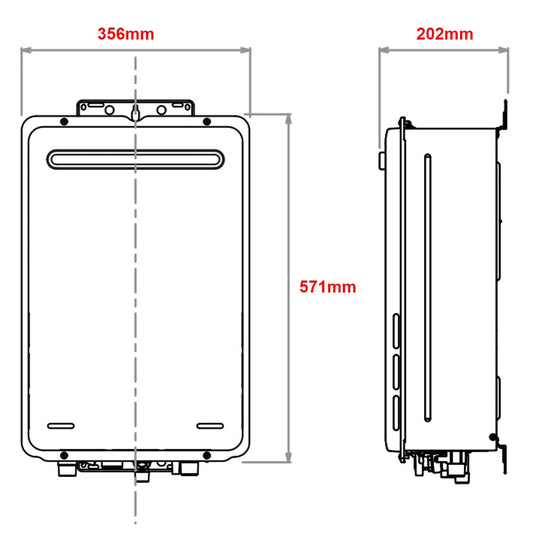 Best Priced Gas Continuous Hot Water Systems - The Appliance Guys – tagged  Colour Finish_White