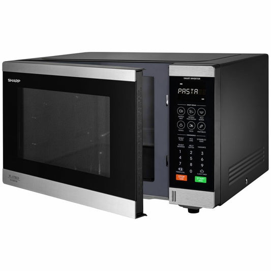 Sharp SM327FHS 32L 1200W Flatbed Microwave Oven - The Appliance Guys