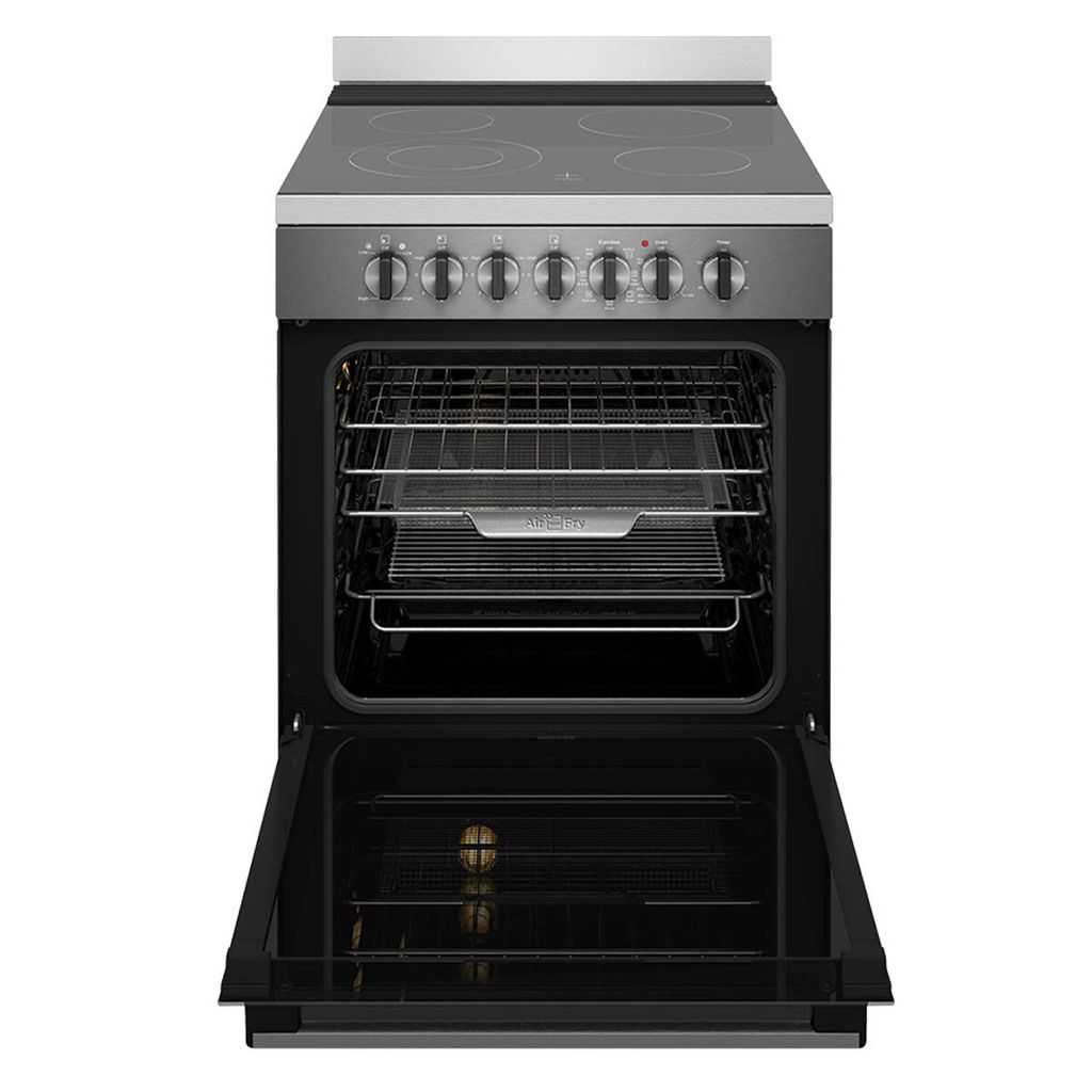 Westinghouse WFE646DSC 60cm Stainless Steel Electric Freestanding Stove - The Appliance Guys
