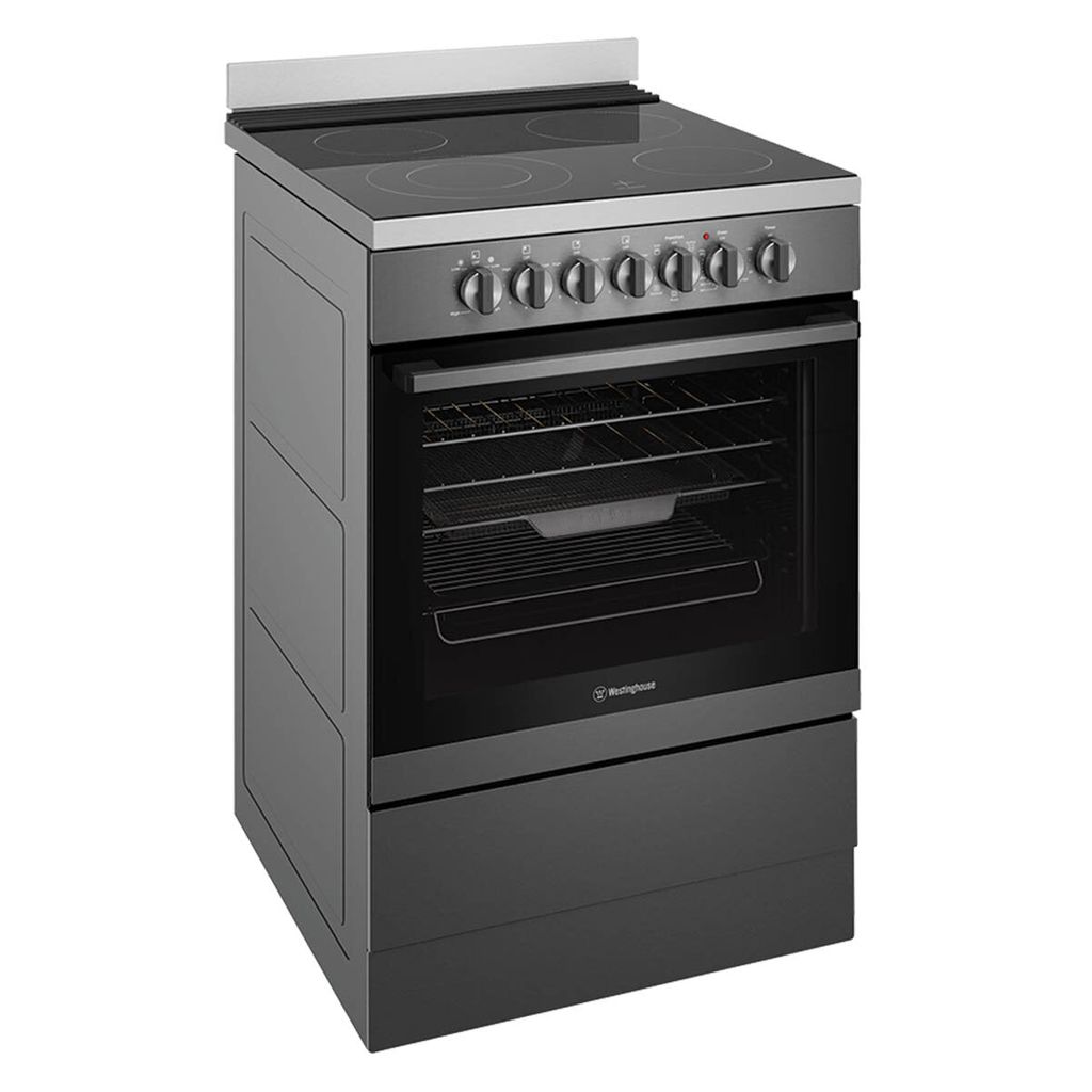 Westinghouse WFE646DSC 60cm Stainless Steel Electric Freestanding Stove - The Appliance Guys