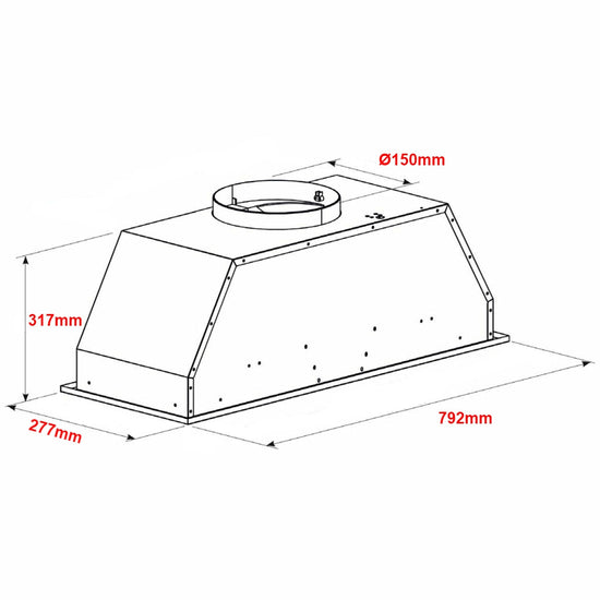 Westinghouse WRI814BB 90cm Integrated Rangehood The Appliance Guys