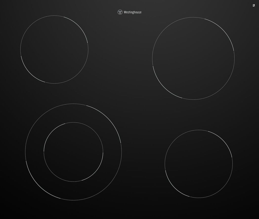 Westinghouse WVE645SC 60cm Electric Oven + Cooktop Combo The