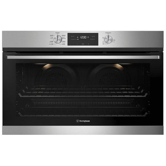 Westinghouse WVE915SC 90cm Stainless Steel Electric Oven - The Appliance Guys