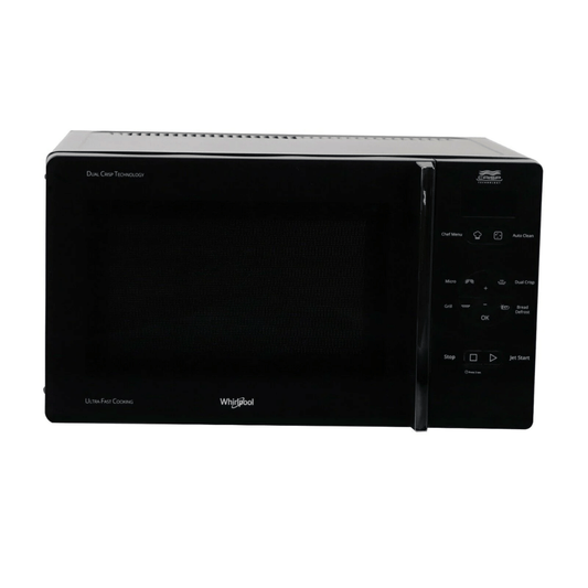 Whirlpool MWC25BK 25L Crisp & Grill Microwave Oven