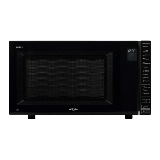 Whirlpool MWP301B 30L Solo Microwave Oven