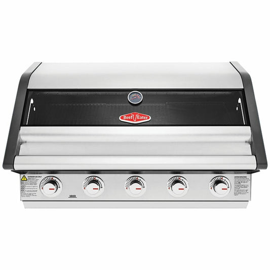 Beefeater BBG1650SA 1600 Series Stainless Steel 5 Burner Built In BBQ
