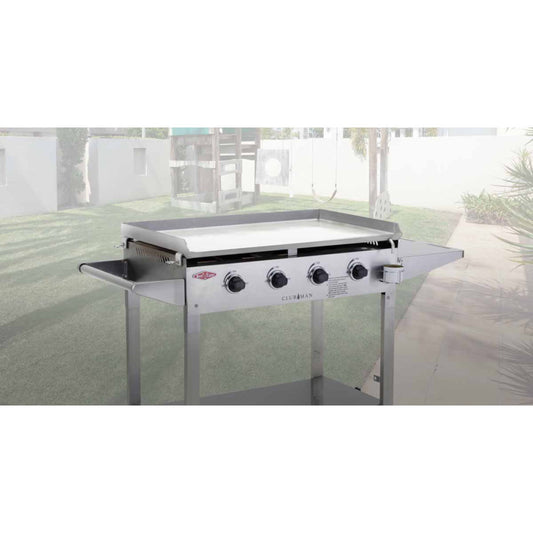 Beefeater BD16440 Clubman Stainless Steel 4 Burner Portable BBQ