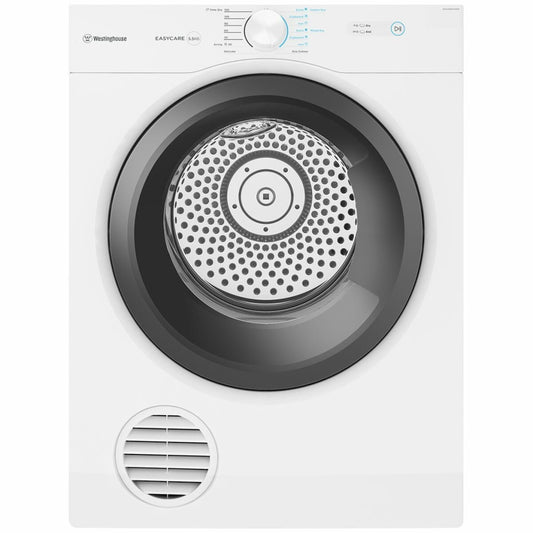 Westinghouse WDV556N3WB 5.5kg White Vented Tumble Dryer - The Appliance Guys